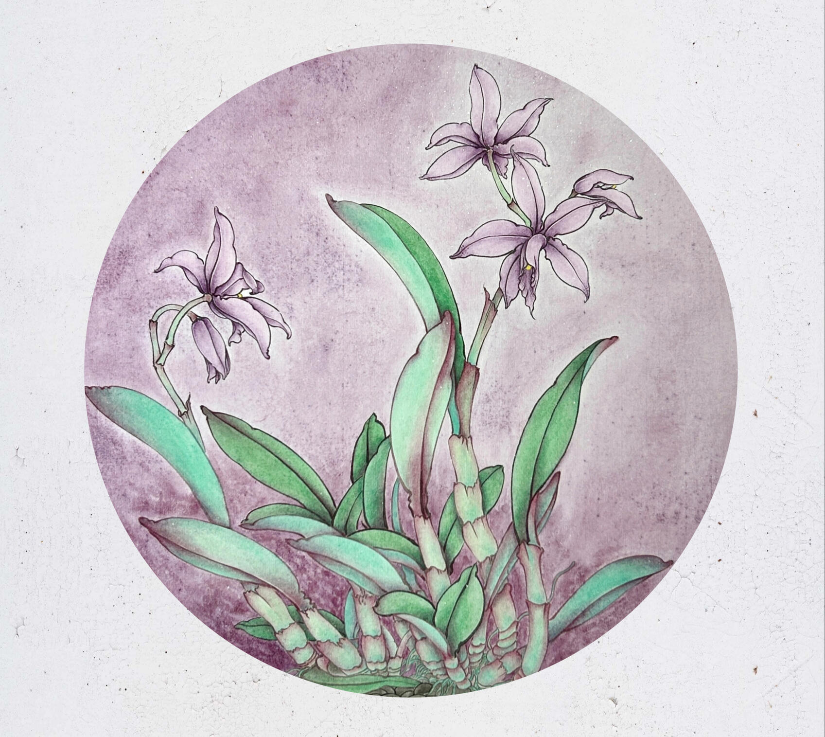 Mica Xuanpaper 40cm Dia.