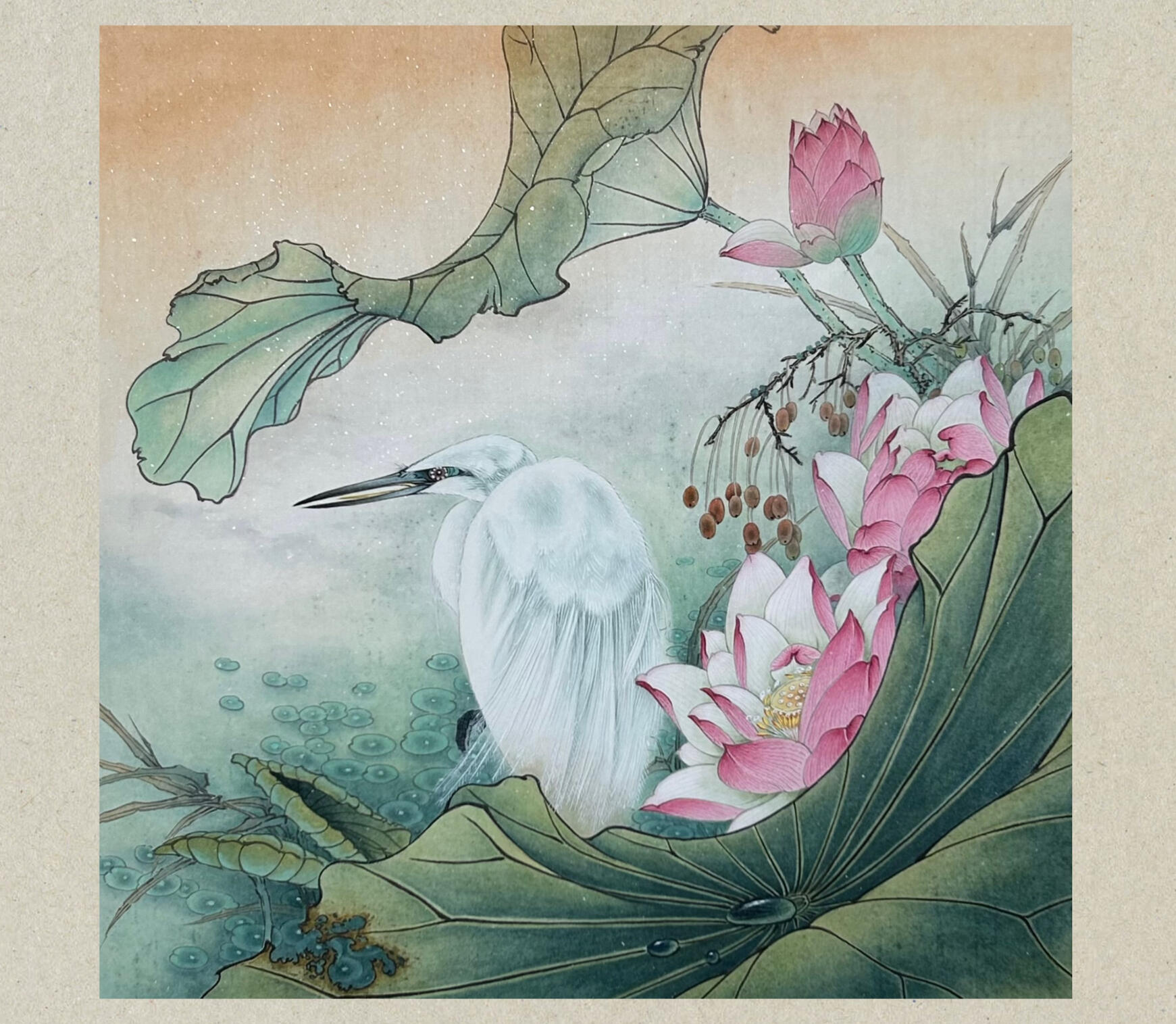 Fine Brushwork on Xuanpaper